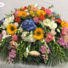 Garden Paradise is a breathtaking casket cover designed to celebrate a life