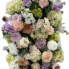 Graceful Farewell is a mix of warm and cool pastel Spring colors