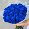 Picture shows deluxe size 50 roses. 