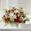 The strong combination of red and white offers strength and respect to