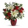 A vision of love! This luxe bouquet of fragrant white lilies and