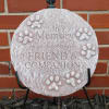Stone color may vary based on availability. Stone reads "in memory of