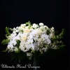  "Eternal Peace" is a casket spray arrangement, beautifully crafted with white