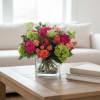 Loud and vibrant.. Just like a twangy Nashville tune blaring out on