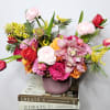 Coffee table upgrade in a vase!  This design is curated for