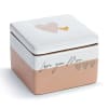 Inspired by a bit of nostalgia, the artisan Inspired Keepsake Box -