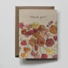 Lowercase | Grateful Muted Florals Thank You Greeting Card