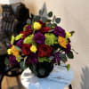 Bring warmth, elegance and joy with our Radiant Red Roses &amp; Sunflowers