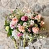 A soft, garden-fresh bouquet that reads royalty. 
The Flue de Luxe arrangement