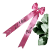 A perfect personalized I Miss You  Ribbon Bow  prefect for