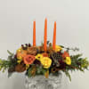 Elevate your autumn gatherings with the Harvest Glow Premium Centerpiece by Westford