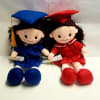 Please specigy color. 18" doll. Price is for one graduation doll