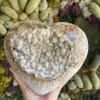 Impressive XL Agate Heart
