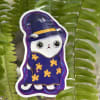 A beautiful sticker depicting original artwork by local Phoenix artist, Sarah Woodward