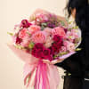 Berry + Blush - overflowing with shades of pink, cranberry, deep magenta