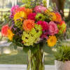 A Beautiful mix of colors and flowers, always fresh and bright. Perfect