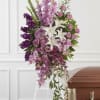 A lovely lavender spray of flowers lets you share your compassion, hope