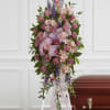 Utterly feminine, this spray is an extraordinarily beautiful way to bid farewell