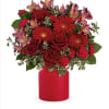 Pure enchantment! This radiant red rose bouquet brings bold style to any