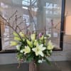 White, non-fragrant Lilies with the best of the season

***Please note that Emerald