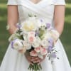 The Blush Whisper bouquet is a dreamy mix of soft blush roses