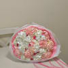 Introducing the Blushing Cloud Luxury Bouquet, a breathtaking blend of soft elegance