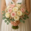 A bouquet that speaks in hushes and heartbeats. Whispered Vow is hand-tied