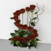 Celebrate timeless romance with the "Circle of Love" rose arrangement of 17
