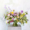 By using a Calm and Loving emotional Unique romantic ombre color palette