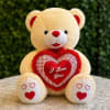 Surprise someone special with our Large Plush Teddy Bear holding an &ldquo;I