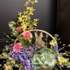 Adorable summer silk basket