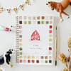 Farm watercolor workbook with step-by-step instructions
