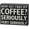 Wooden Box Sign