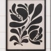 18" x 24" Black and White Botanical Picture - 1 of 2