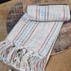 This striped towel adds a fun touch to any kitchen.