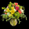 Gorgeous bouquet that combines color and texture to bring joy to any