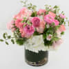 This lovely arrangements is perfect for any occasion 
Lovely pink arrangement in