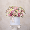 Brighten any space with our Elegant Flower Box Arrangement! Bursting with vibrant