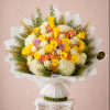 Brighten any space with our Elegant Flower Bouquet! Bursting with vibrant blooms