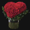 3D standing heart bouquet