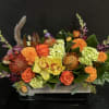 Autumn Protea Tropical Centerpiece (Shown in deluxe size) 