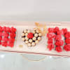 Caja con rosas y chocolates