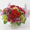 A V-Day holiday mix. Only 20 available 
Flowers including: 
3-5 red roses