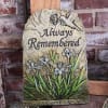 Resin stone measures approx. 7.5" W X 10" H
*May be added to
