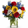 Celebrate the 4th of July with bold beauty and radiant energy. Starburst