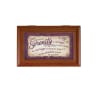 Wooden framed plaque with a Serenity Prayer print