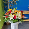 Celebrate Thanksgiving with this centerpiece full of color. Decorate your table and