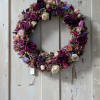 Dried Wreath made up with assorted flowers