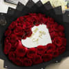 El ramo perfecto para Brillar.Nuestro Selfi Bloom Heart combina elegantes rosas rojas