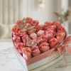 This heart-shaped arrangement is a stunning choice for those looking to make